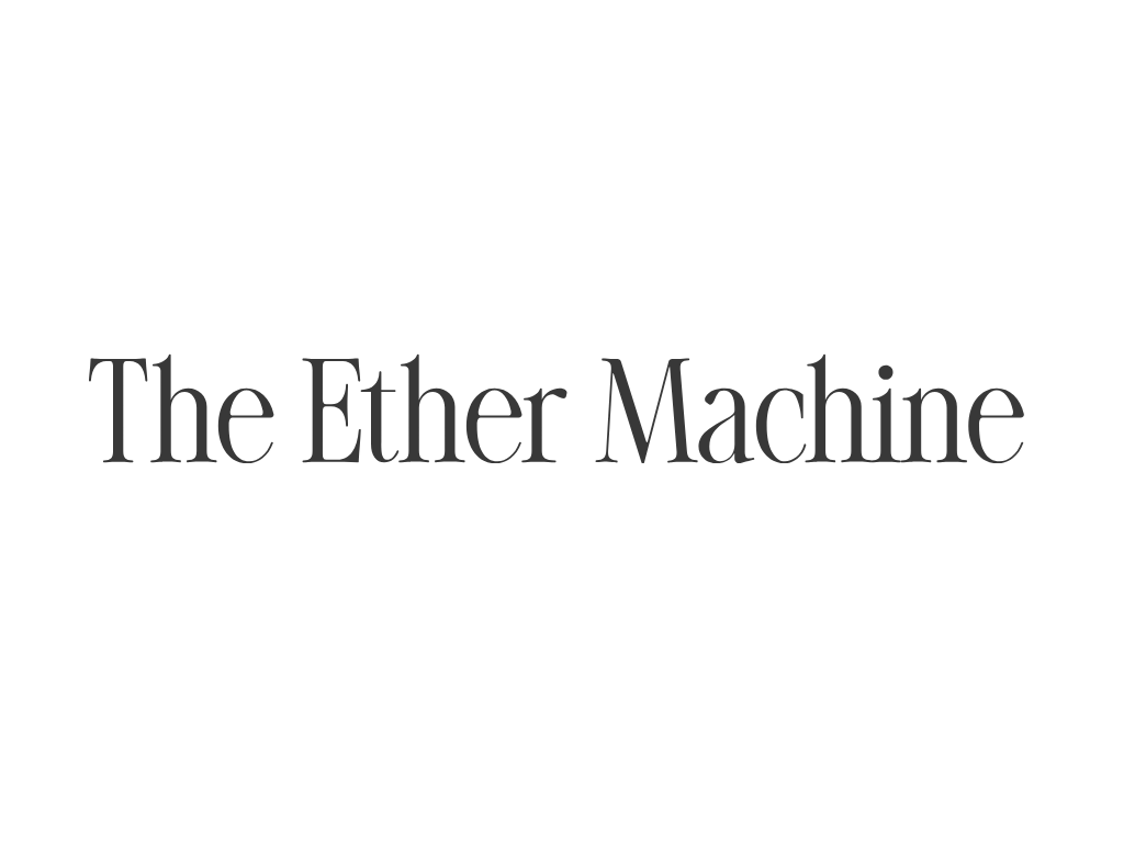 以太坊基础设施及以太坊储备公司：以太机器公司 The Ether Machine, Inc.(ETHM)